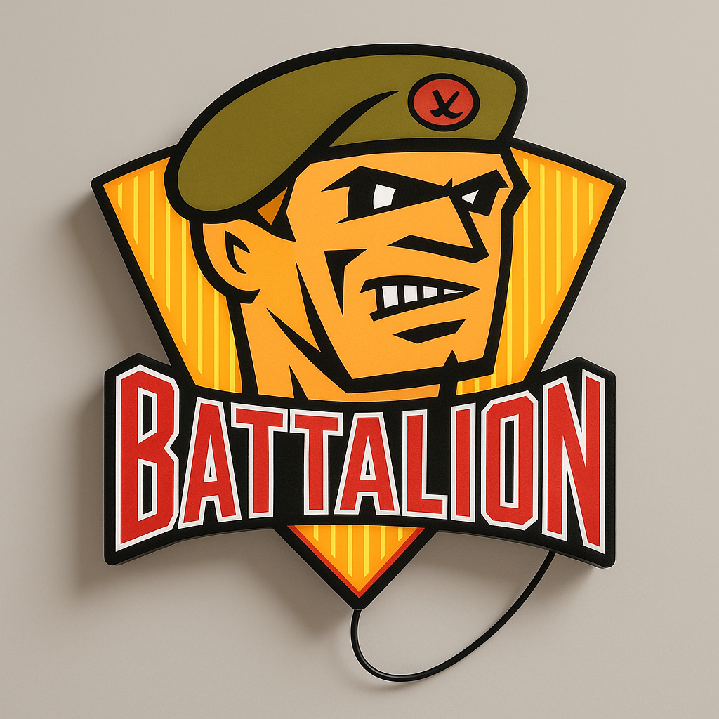 North Bay Battalion LED Bar Light