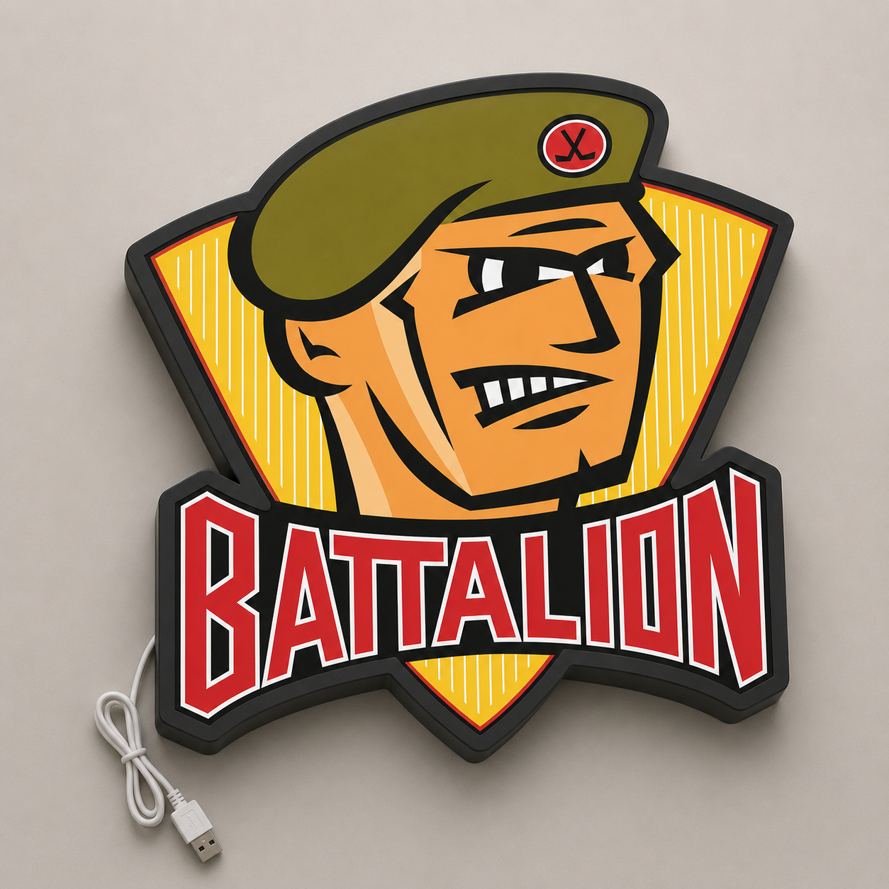 North Bay Battalion LED Sign shown in daylight
