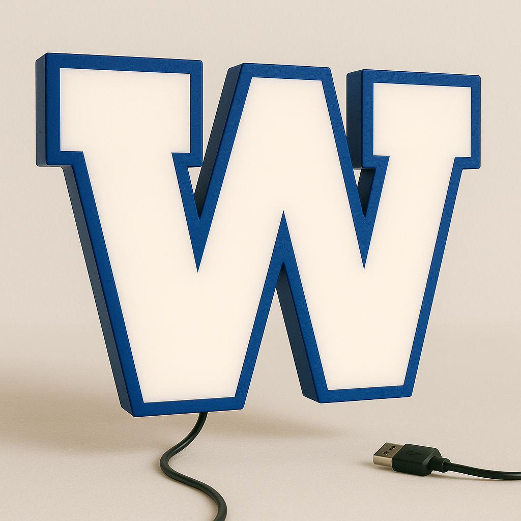 Winnipeg Blue Bombers LED Sign shown in daylight