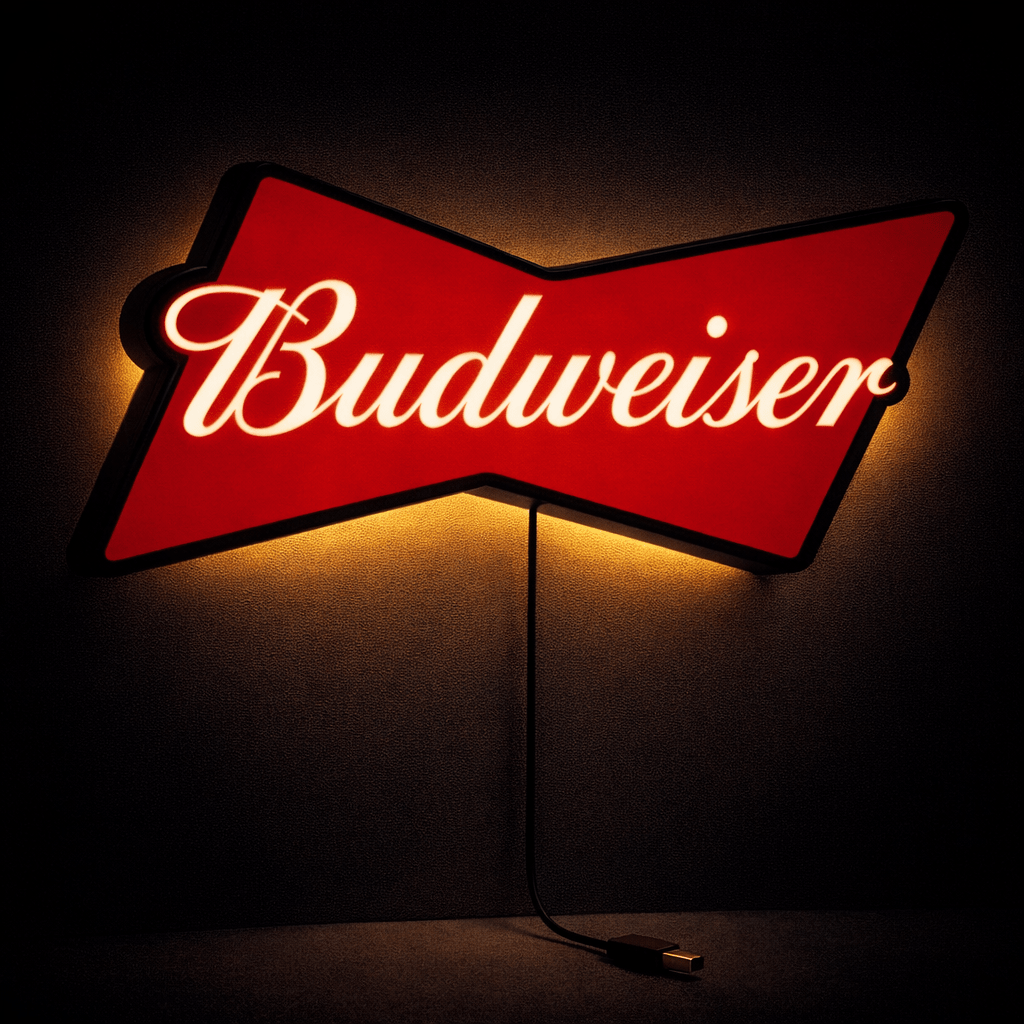 Budweiser LED Bar Light - Sign Guy