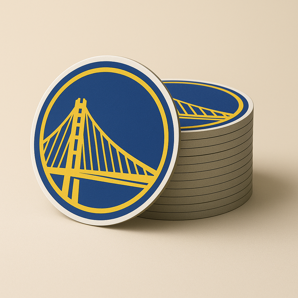 Golden State Warriors Drink Coasters (4 Pack)