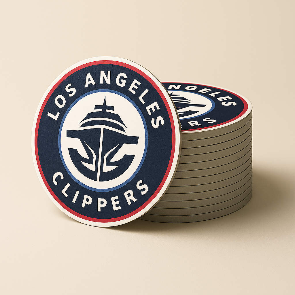 Los Angeles Clippers Drink Coasters (4 Pack)