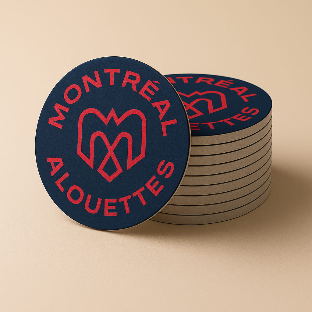 Montreal Alouettes Drink Coasters (4 Pack)