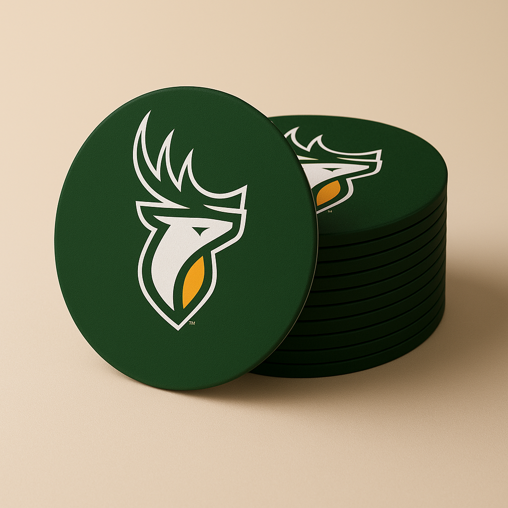 Edmonton Elks Drink Coasters (4 Pack)