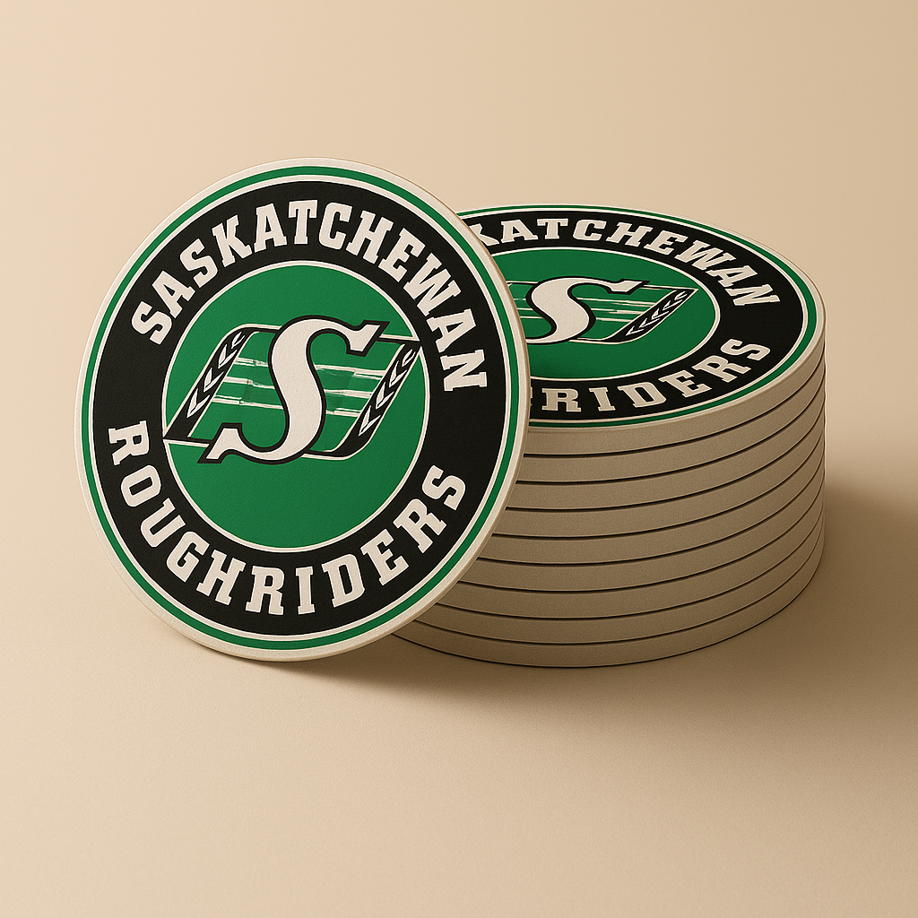 Saskatchewan Roughriders Drink Coasters (4 Pack)