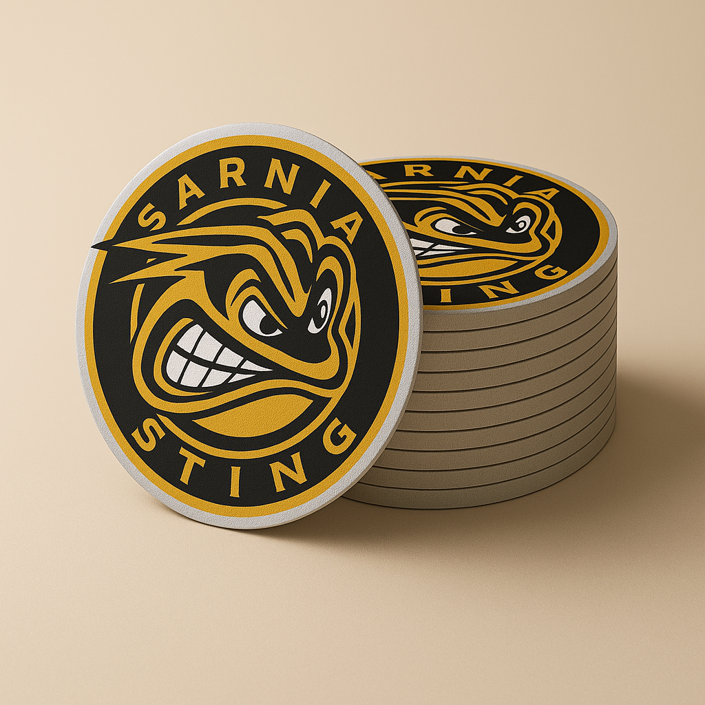 Sarnia Sting Drink Coasters (4 Pack)