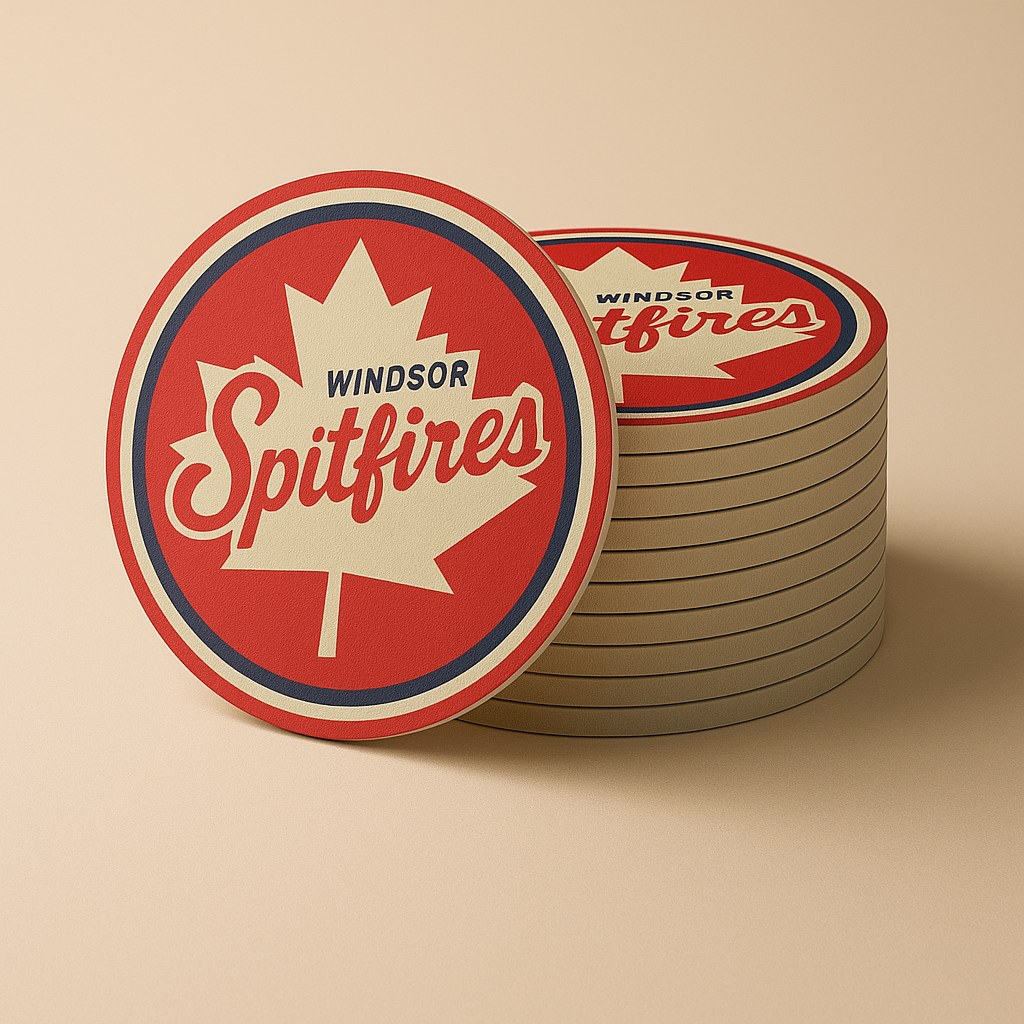 Windsor Spitfires Drink Coasters (4 Pack)