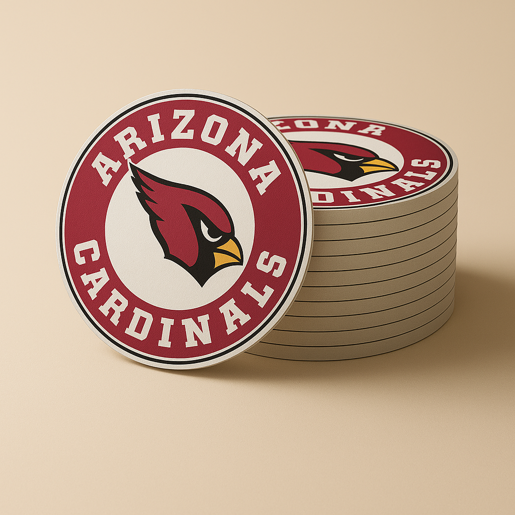 Arizona Cardinals Drink Coasters (4 Pack)
