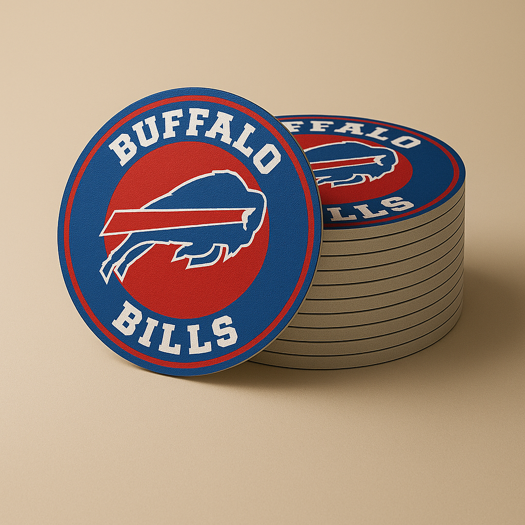 Buffalo Bills Drink Coasters (4 Pack)