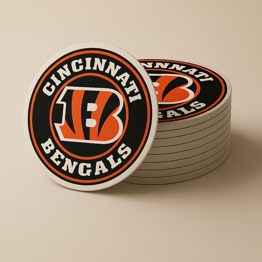 Cincinnati Bengals Drink Coasters (4 Pack)