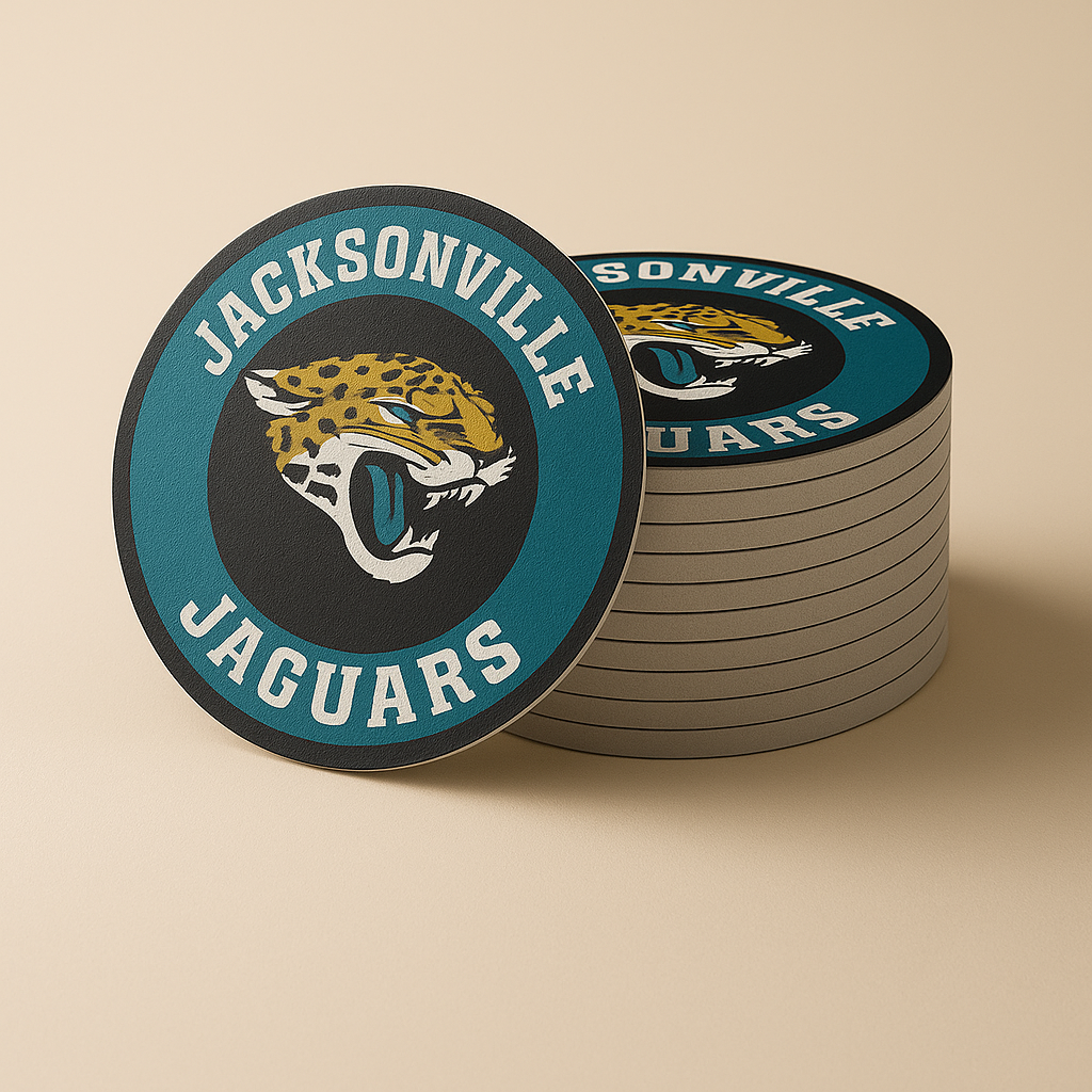 Jacksonville Jaguars Drink Coasters (4 Pack)