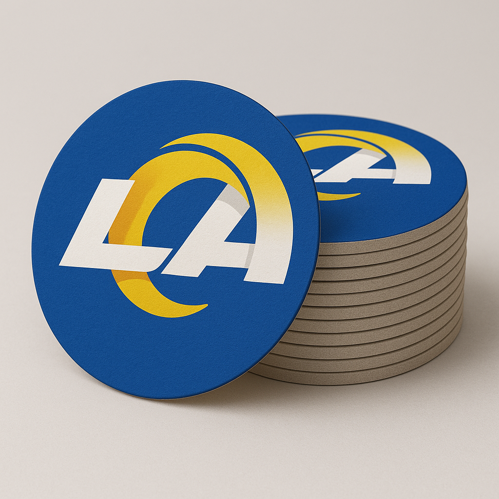 Los Angeles Rams Drink Coasters (4 Pack)