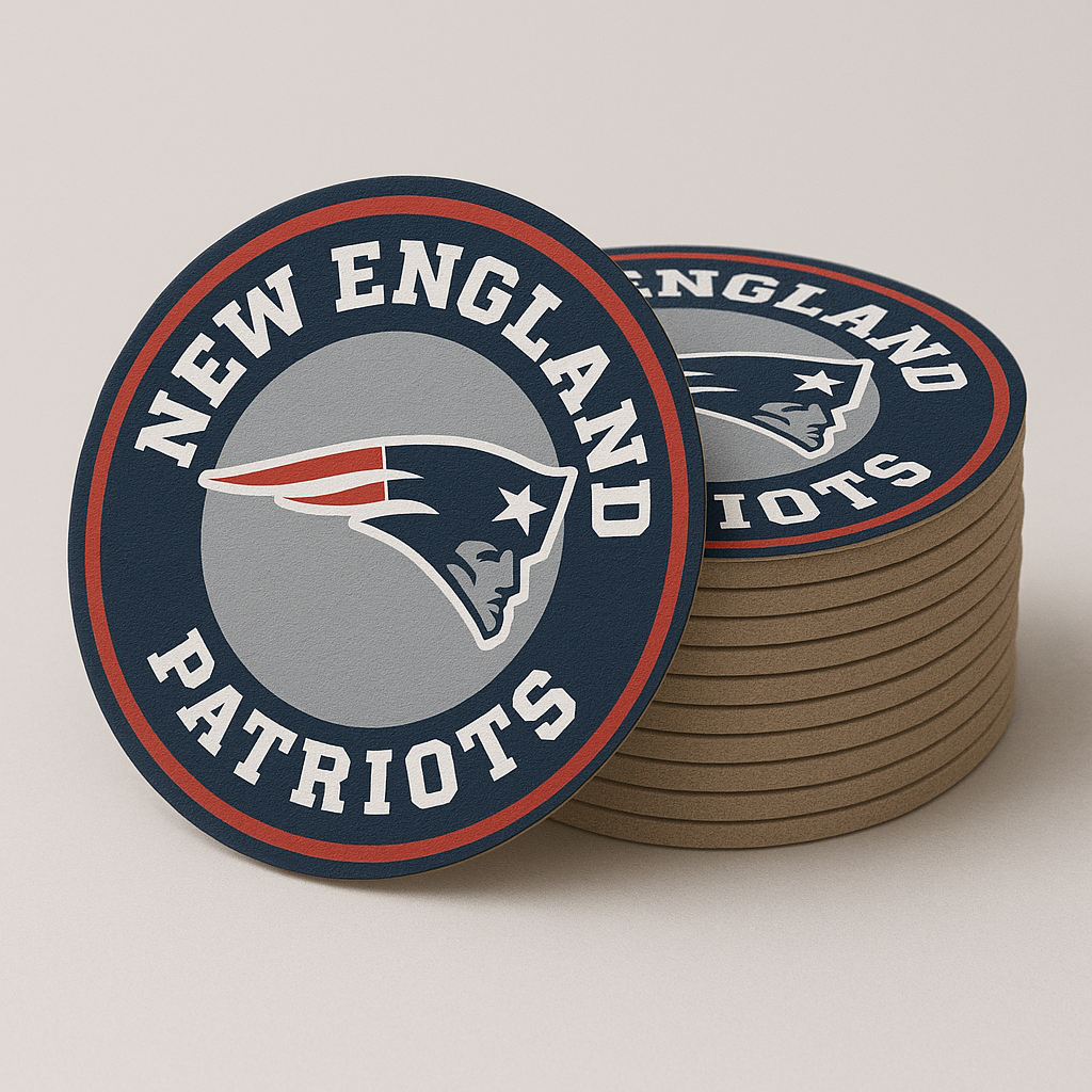 New England Patriots Drink Coasters (4 Pack)