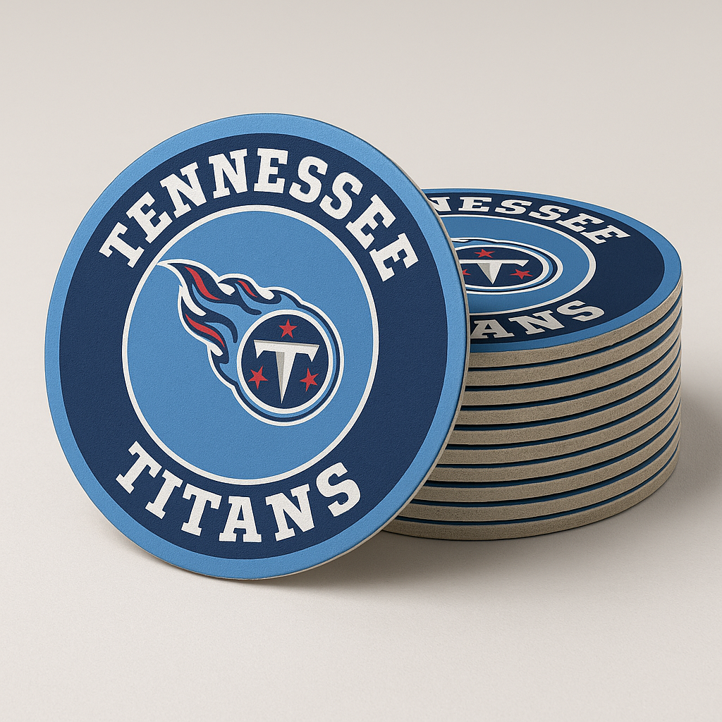 Tennessee Titans Drink Coasters (4 Pack)