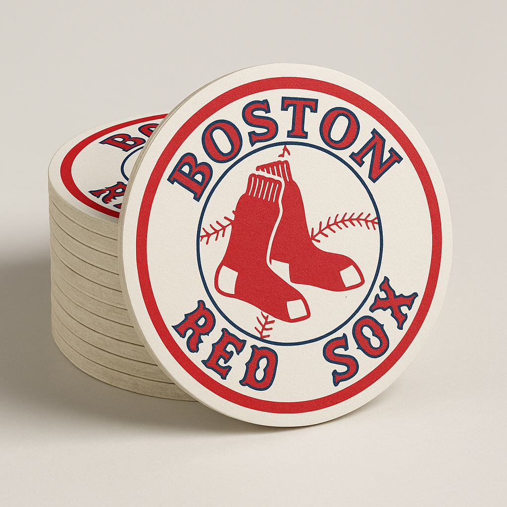 Boston Red Sox Drink Coasters (4 Pack)