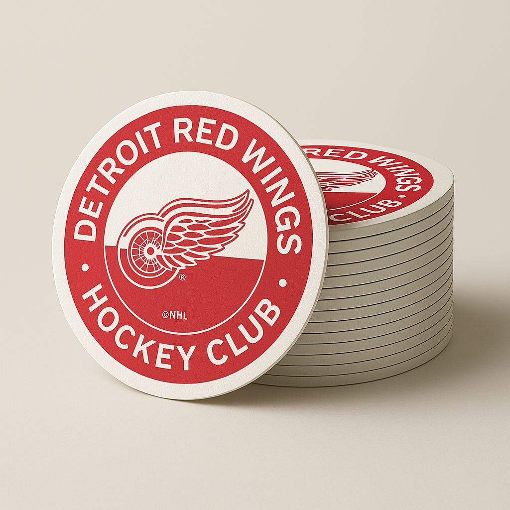 Detroit Red Wings Drink Coasters (4 Pack)