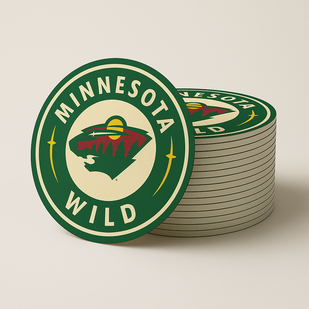Minnesota Wild Drink Coasters (4 Pack)