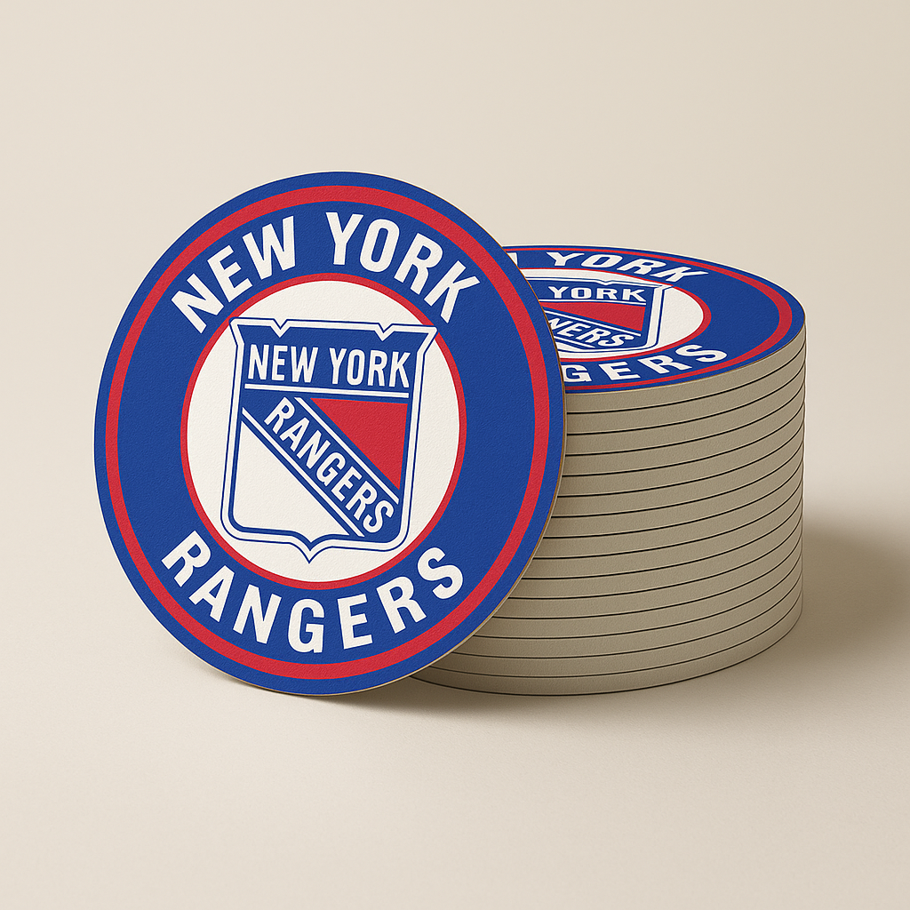 New York Rangers Drink Coasters (4 Pack)