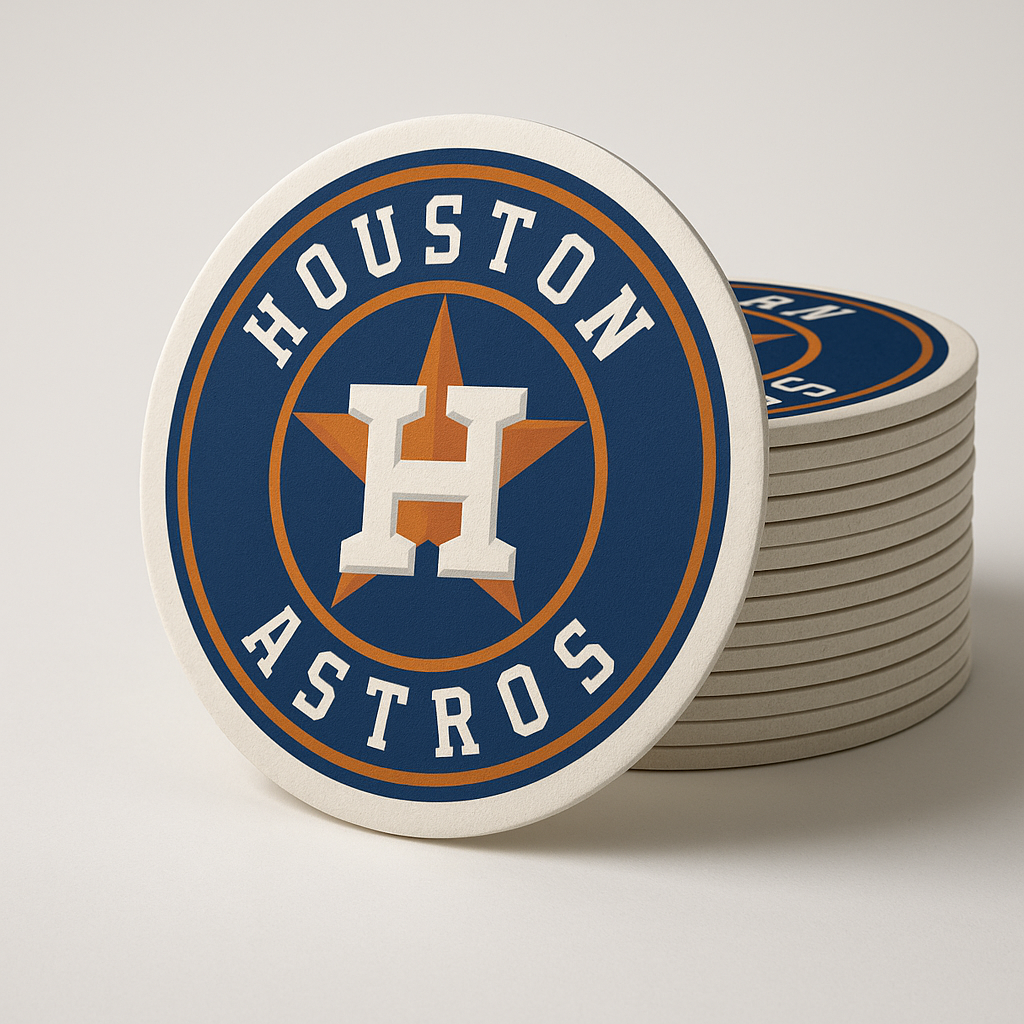 Houston Astros Drink Coasters (4 Pack)