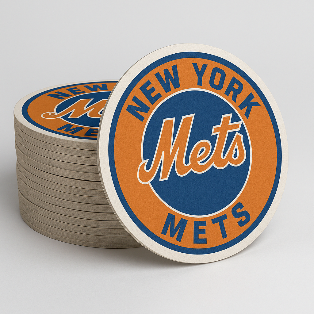 New York Mets Drink Coasters (4 Pack)
