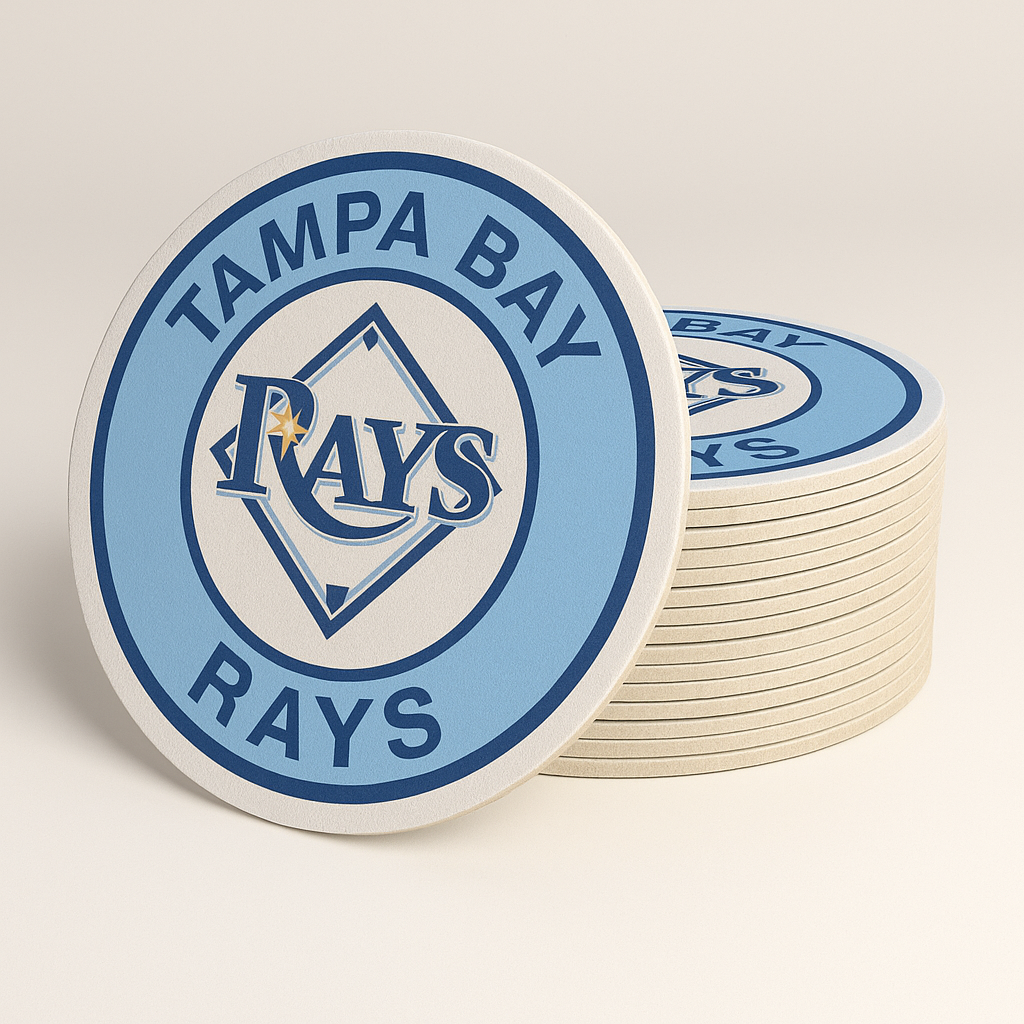Tampa Bay Rays Drink Coasters (4 Pack)