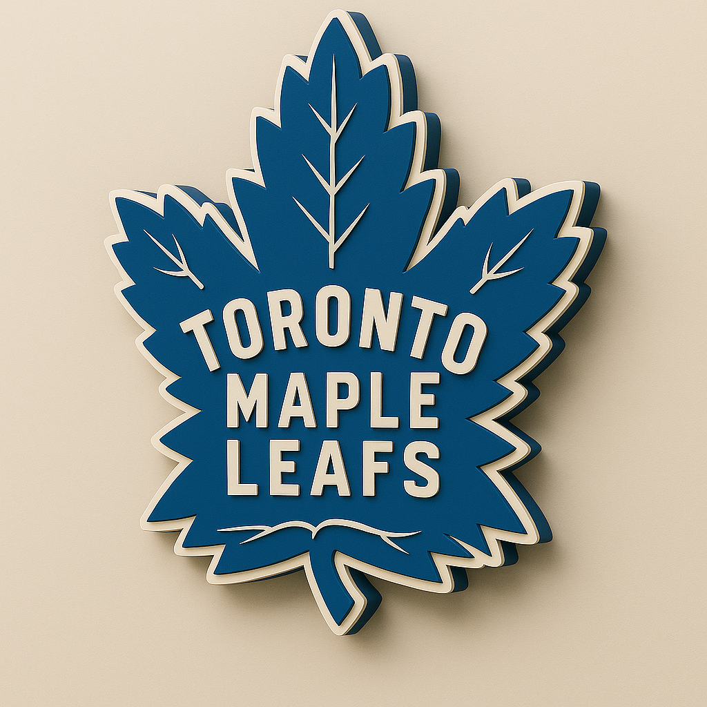 Toronto Maple Leafs 3D Wall Plaque