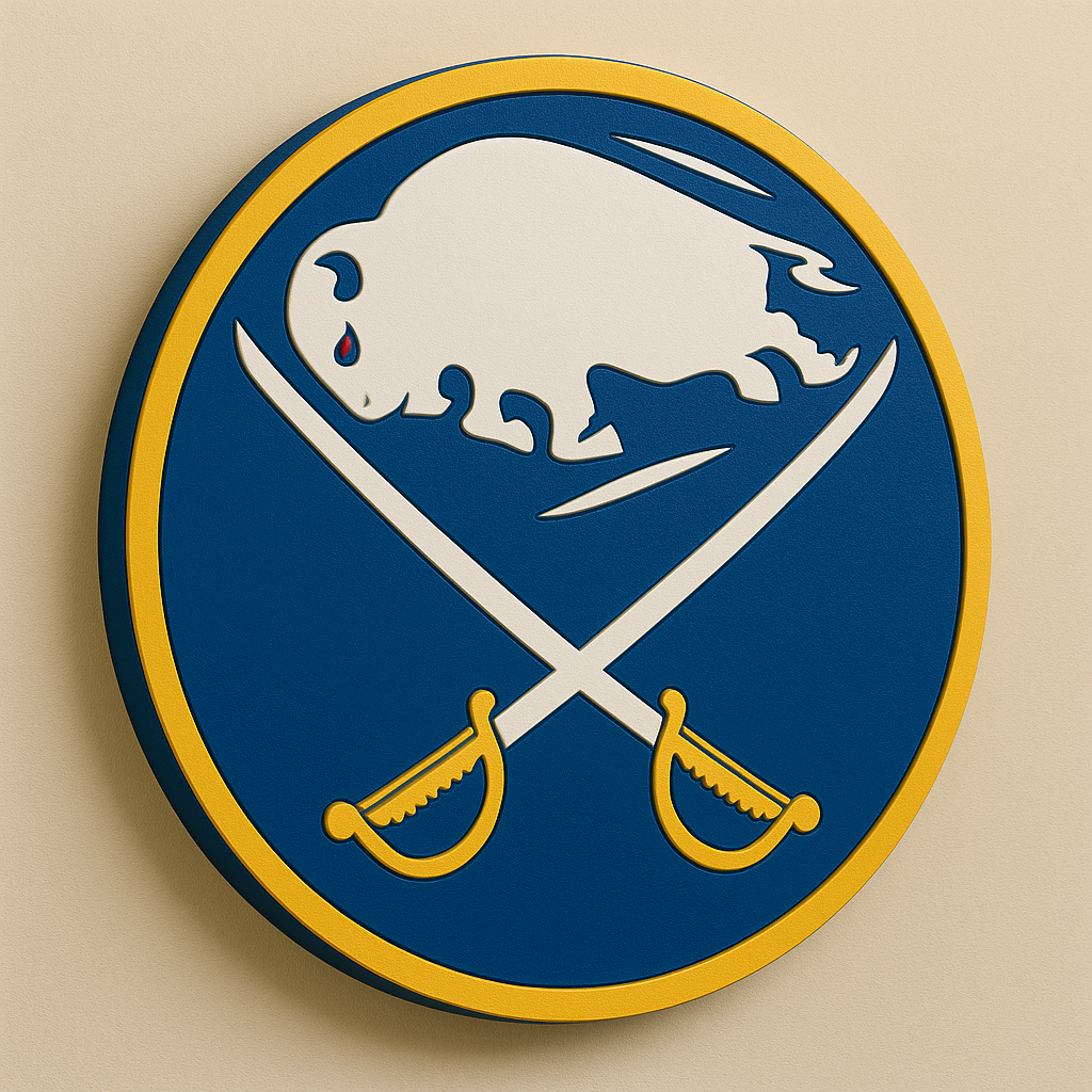 Buffalo Sabres 3D Wall Plaque