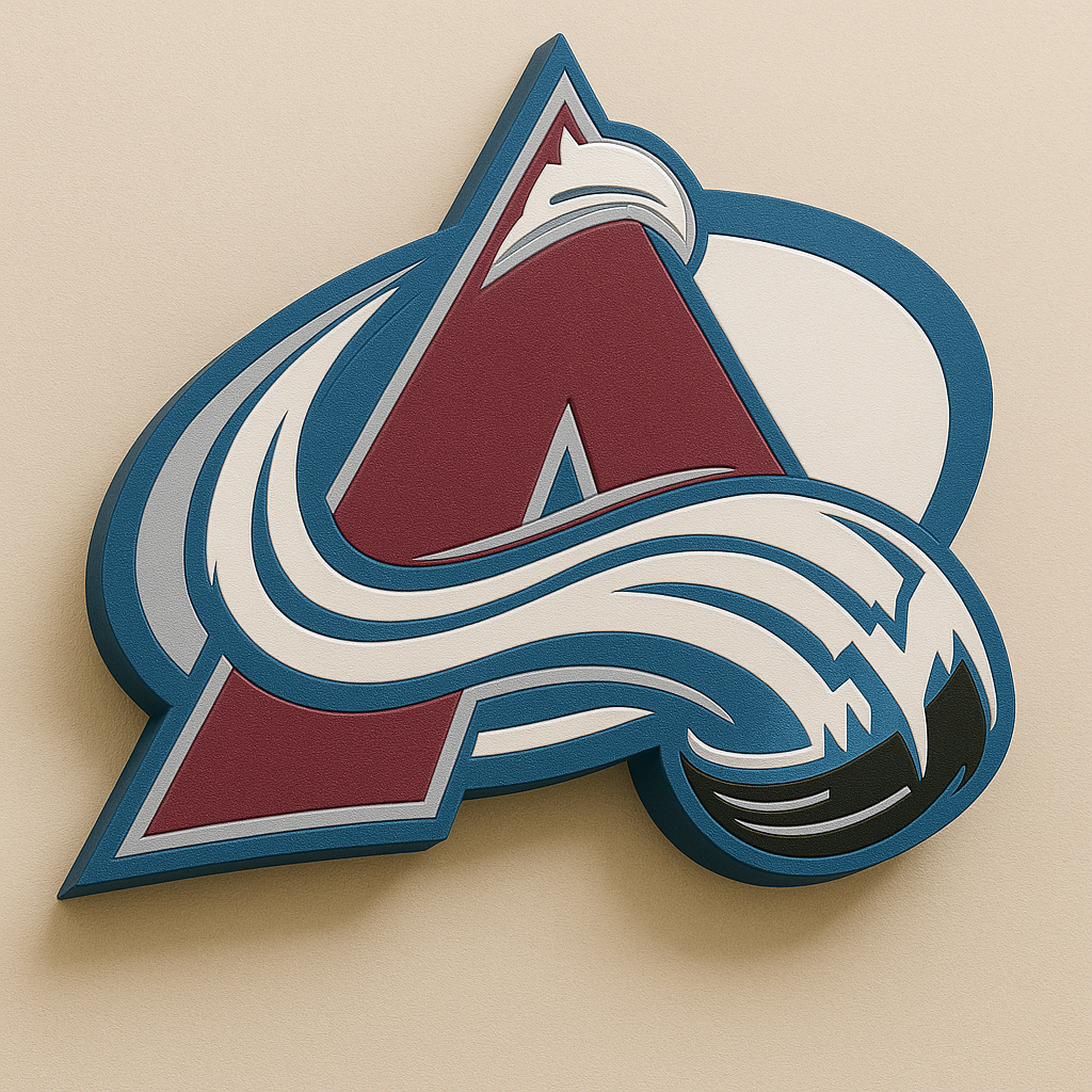 Colorado Avalanche 3D Wall Plaque