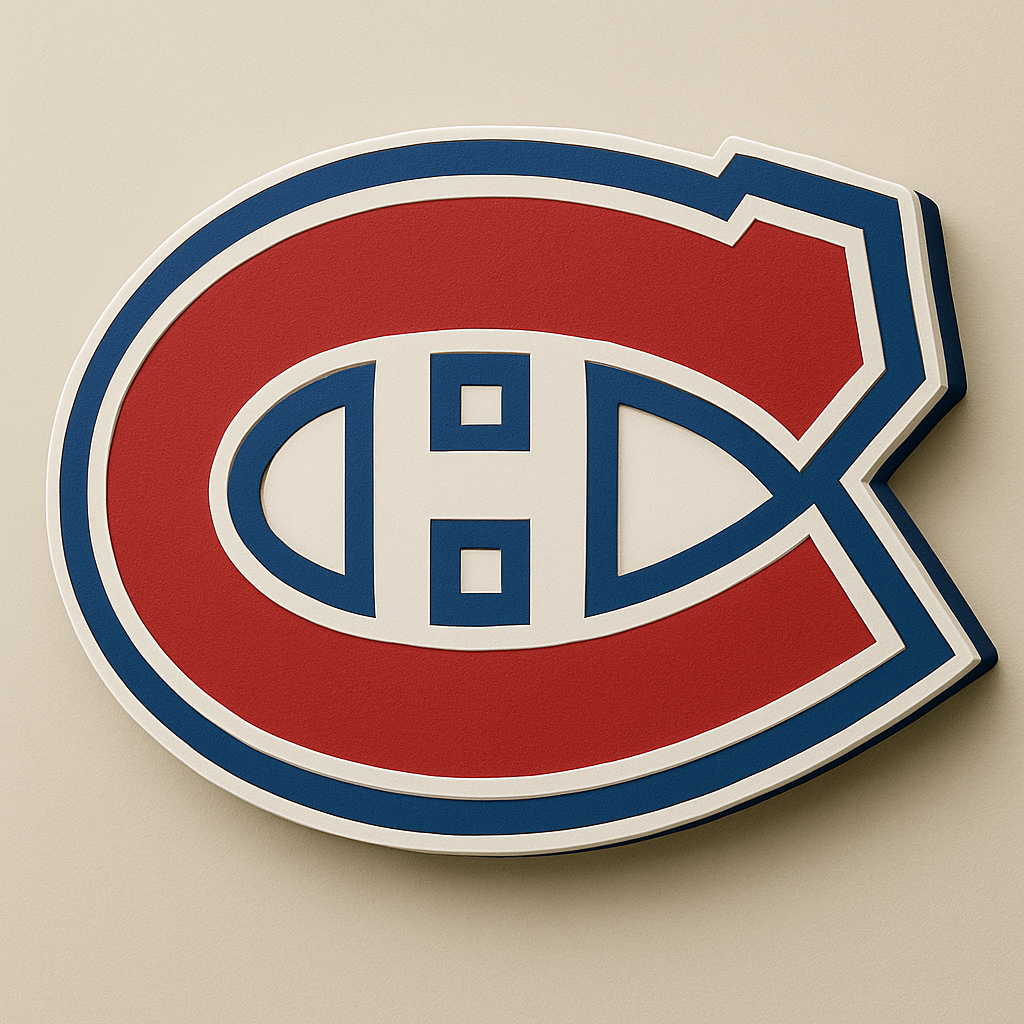 Montreal Canadiens 3D Wall Plaque