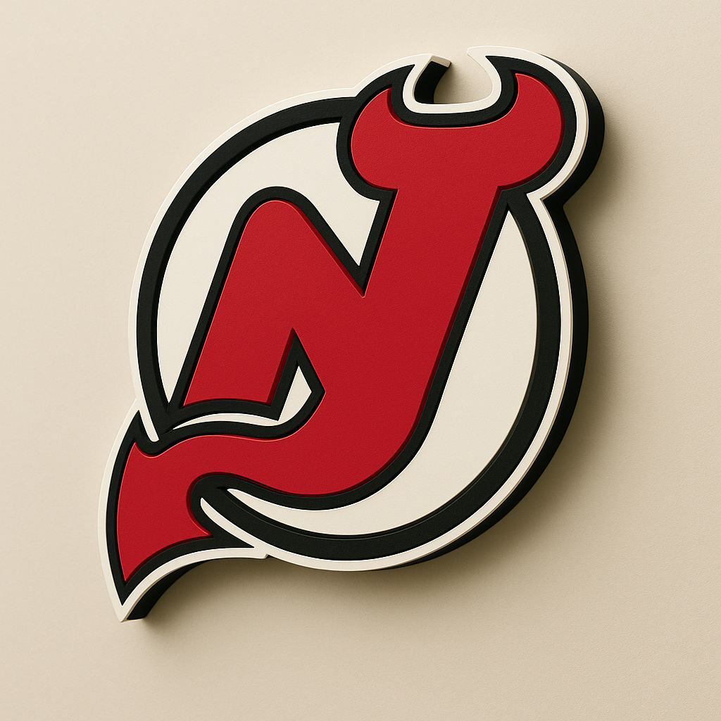 New Jersey Devils 3D Wall Plaque