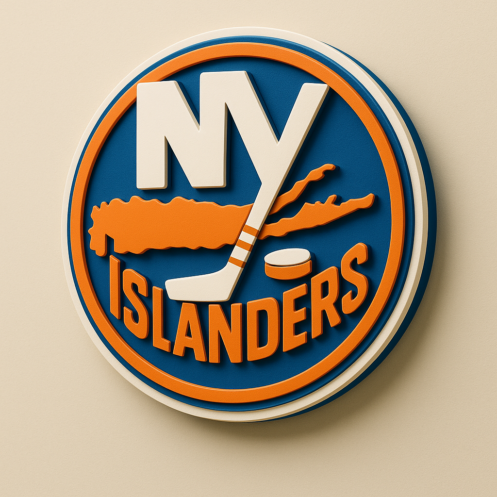 New York Islanders 3D Wall Plaque
