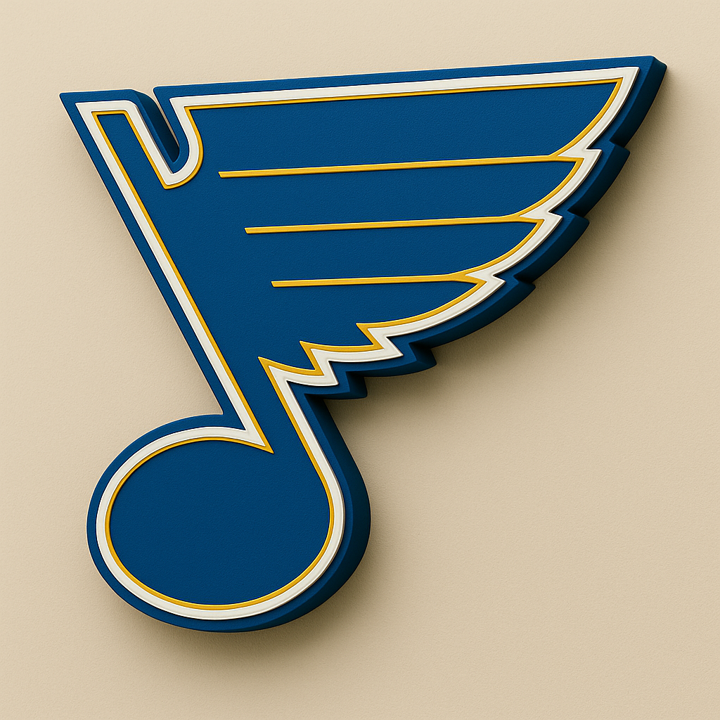 St. Louis Blues 3D Wall Plaque