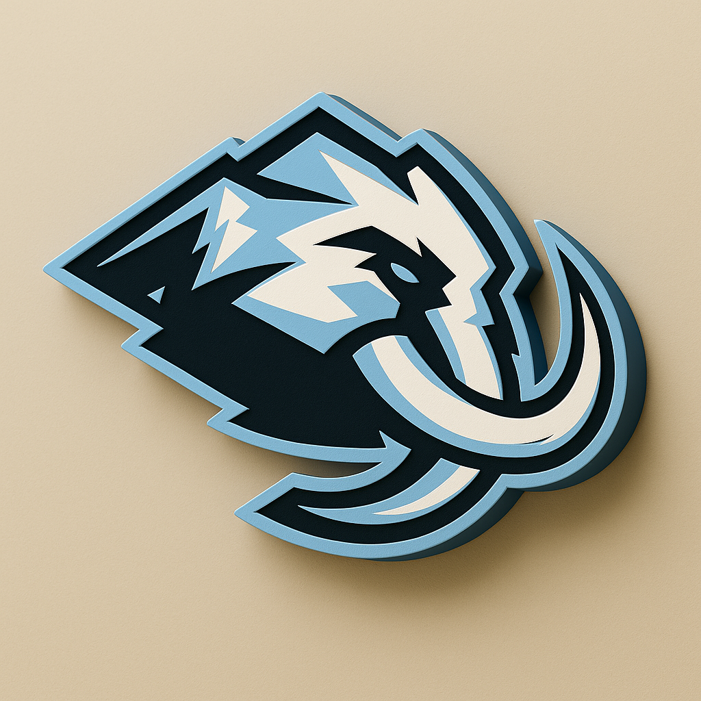 Utah Mammoth 3D Wall Plaque