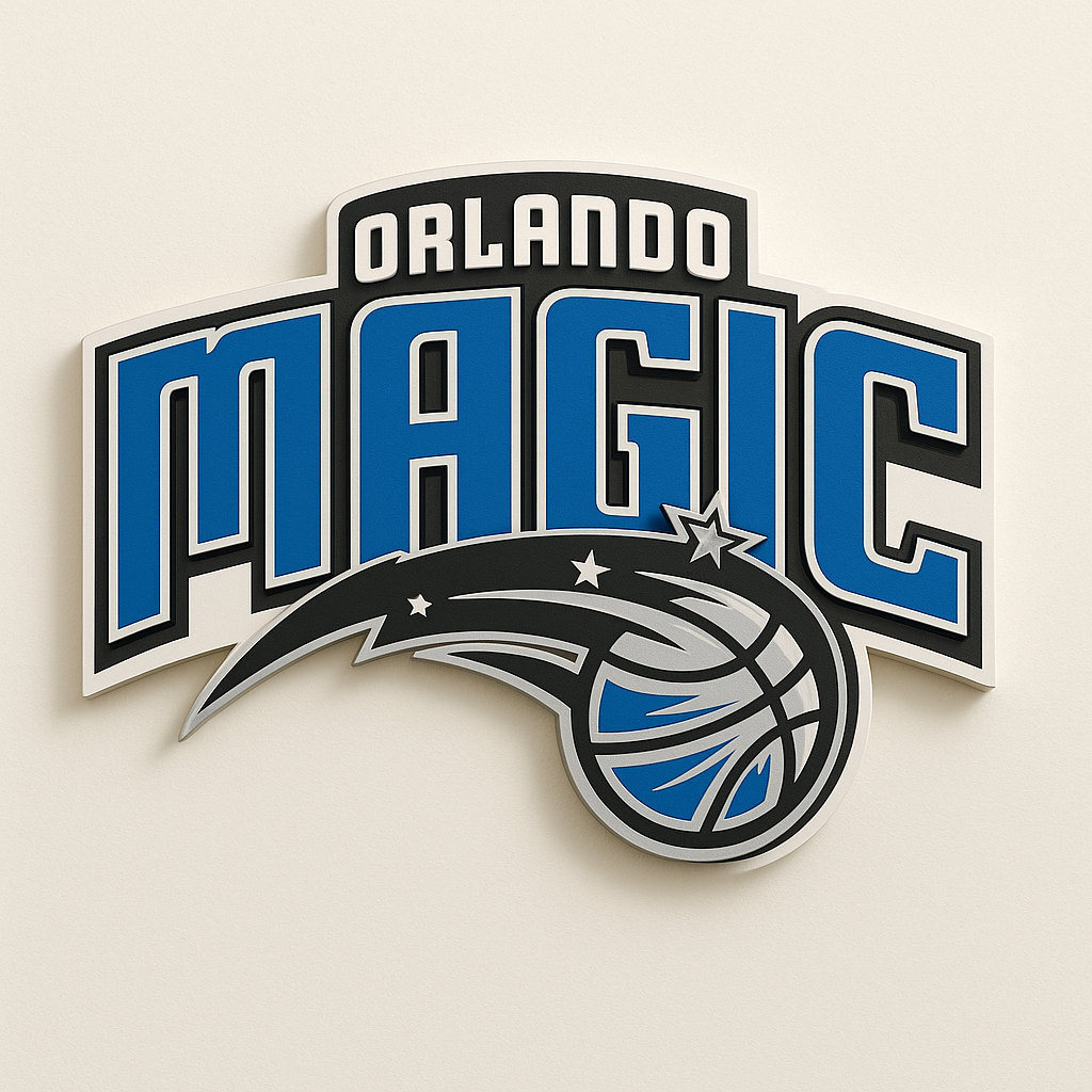 Orlando Magic 3D Wall Plaque