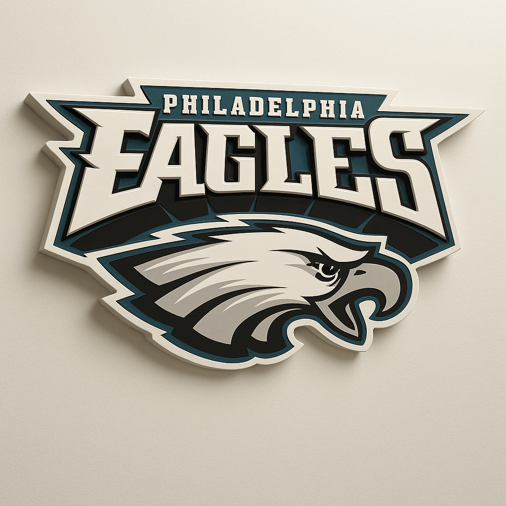 Philadelphia Eagles 3D Wall Plaque - Sign Guy