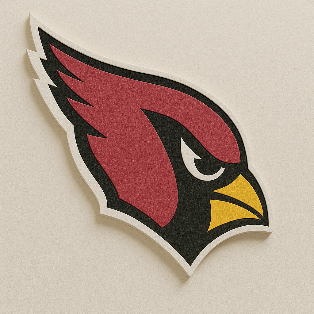 Arizona Cardinals 3D Wall Plaque