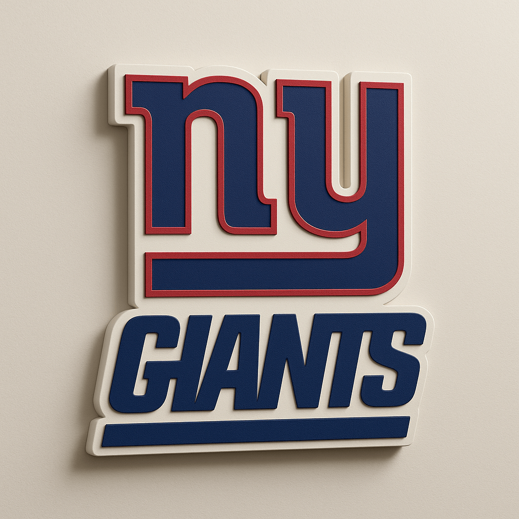New York Giants 3D Wall Plaque - Sign Guy