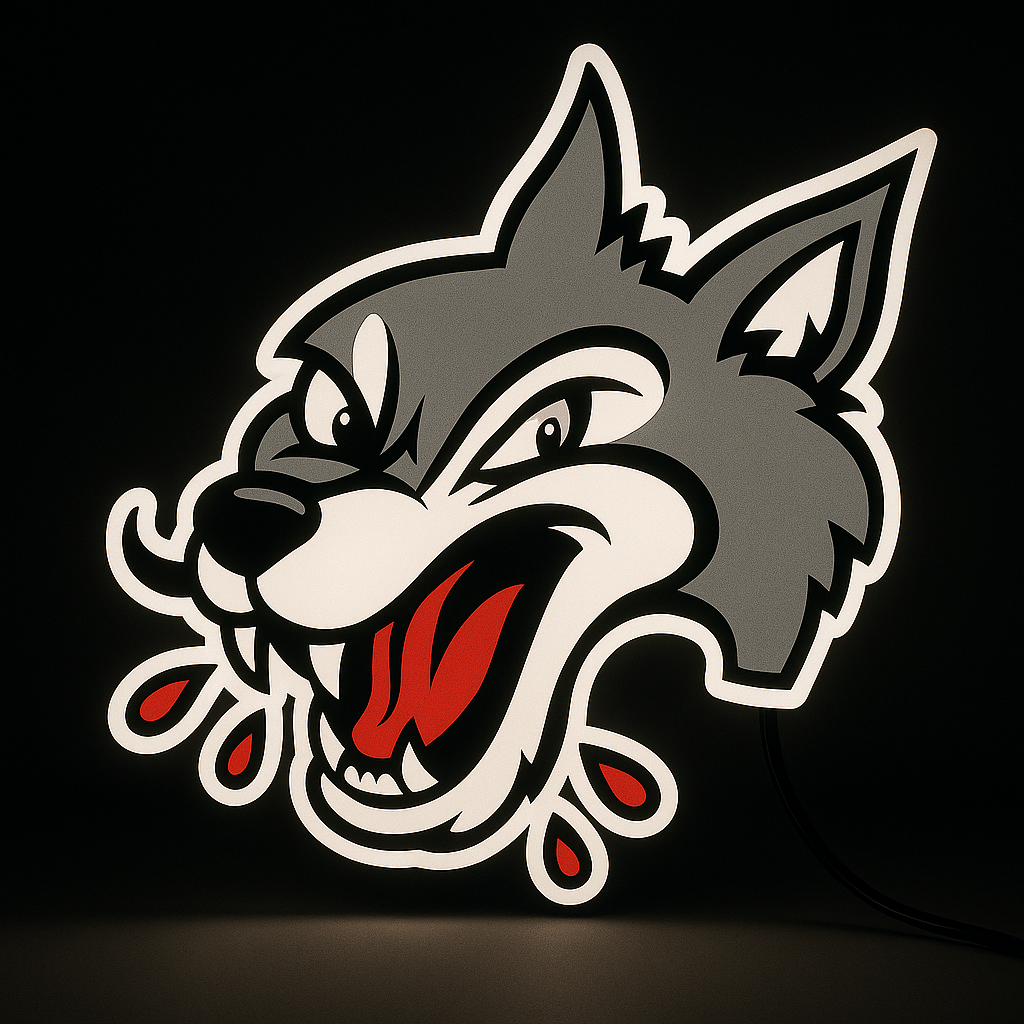 Sudbury Wolves LED Bar Light