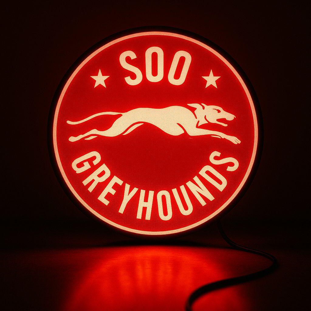 Sault Ste. Marie Greyhounds LED Bar Light