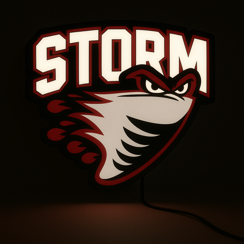 Guelph Storm Retro LED Bar Light