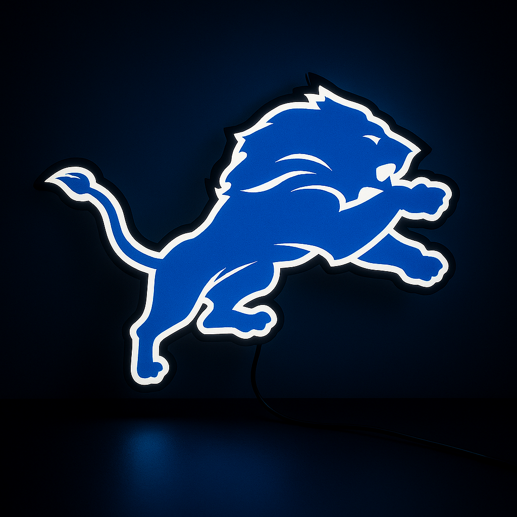 Detroit Lions LED Sign