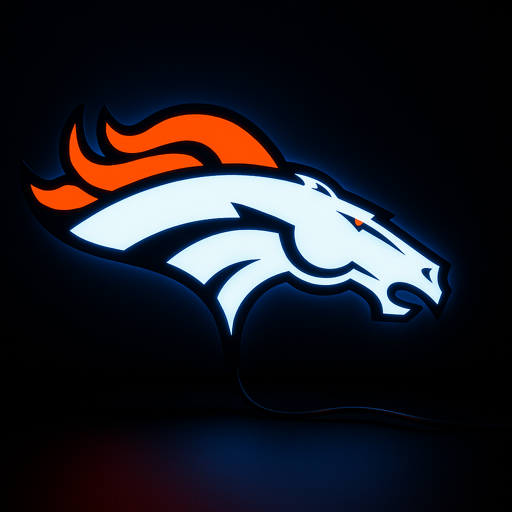 Denver Broncos LED Sign