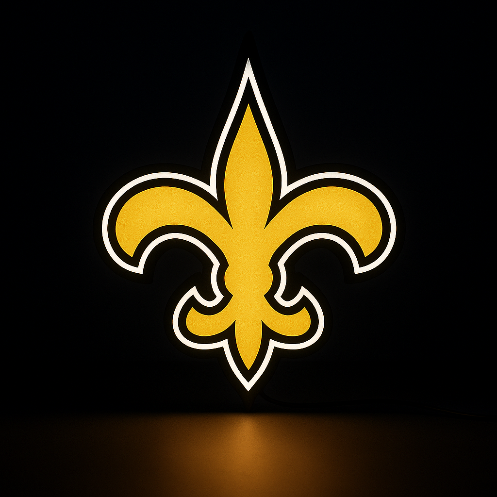New Orleans Saints LED Sign