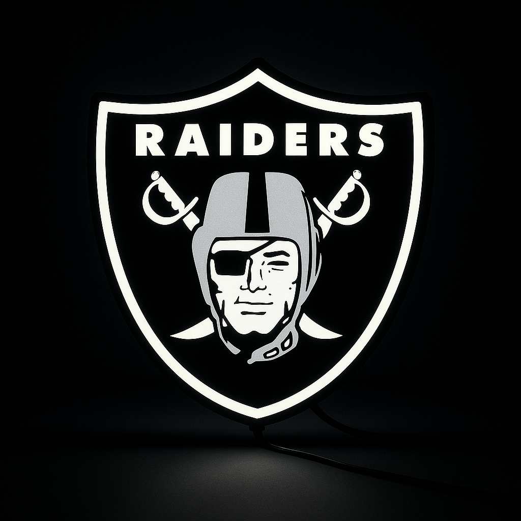 Las Vegas Raiders LED Sign