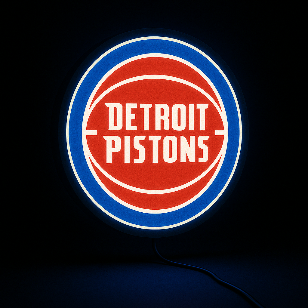 Detroit Pistons LED Sign