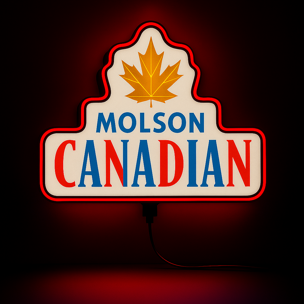Molson Canadian Retro LED Bar Light