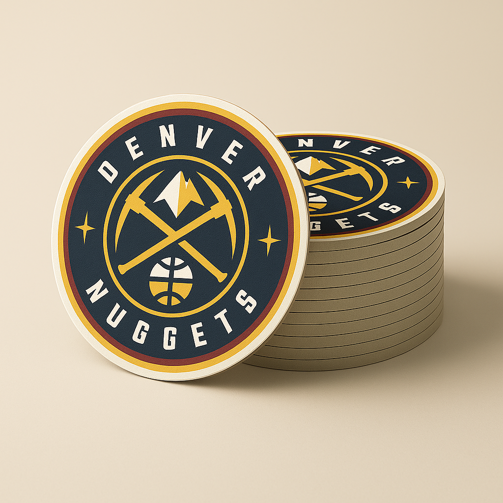 Denver Nuggets Drink Coasters (4 Pack)