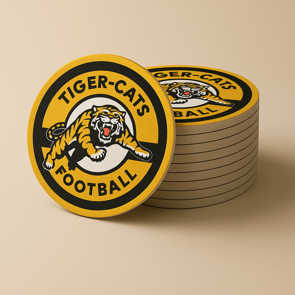 Hamilton Tiger-Cats Drink Coasters (4 Pack)