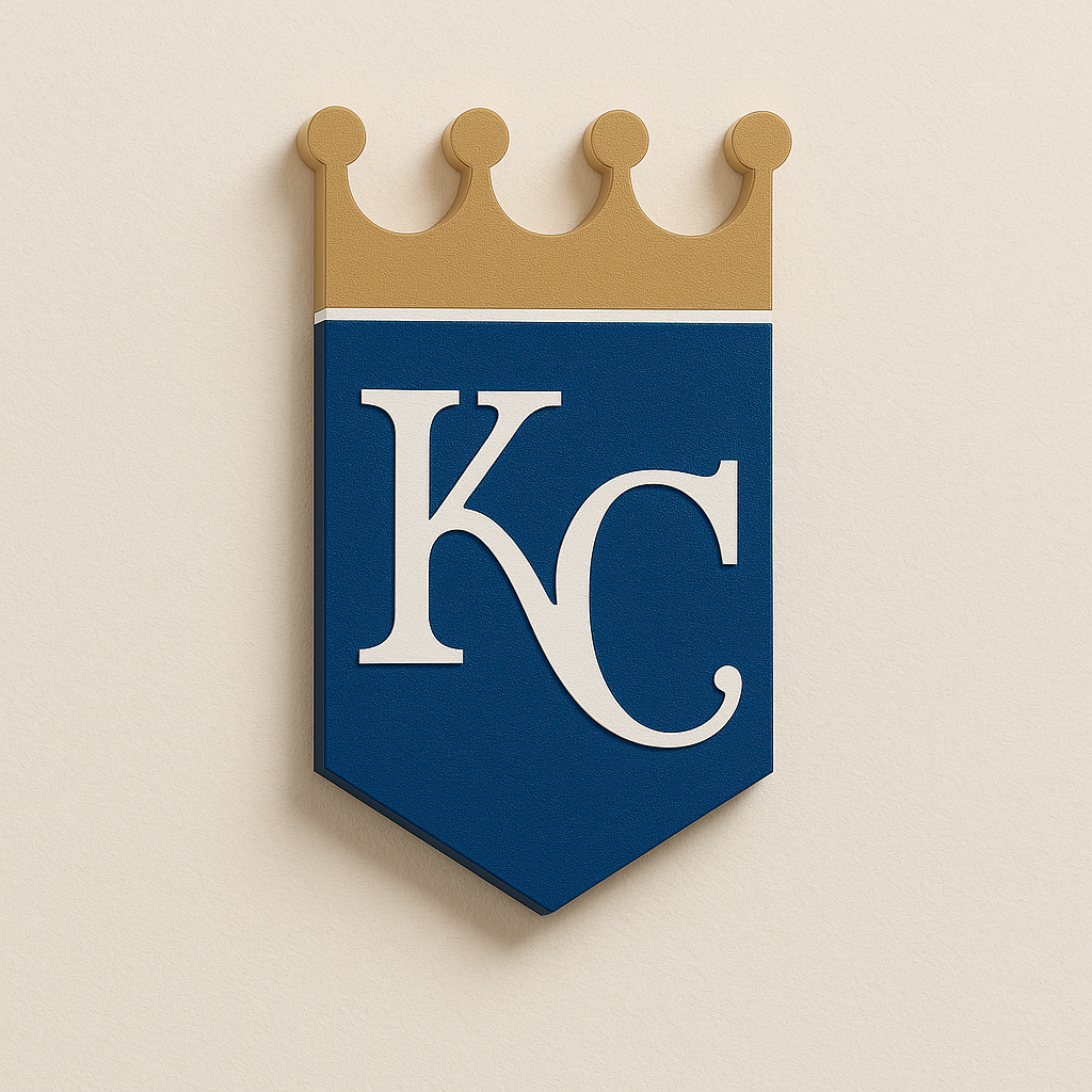Kansas City Royals 3D Wall Plaque