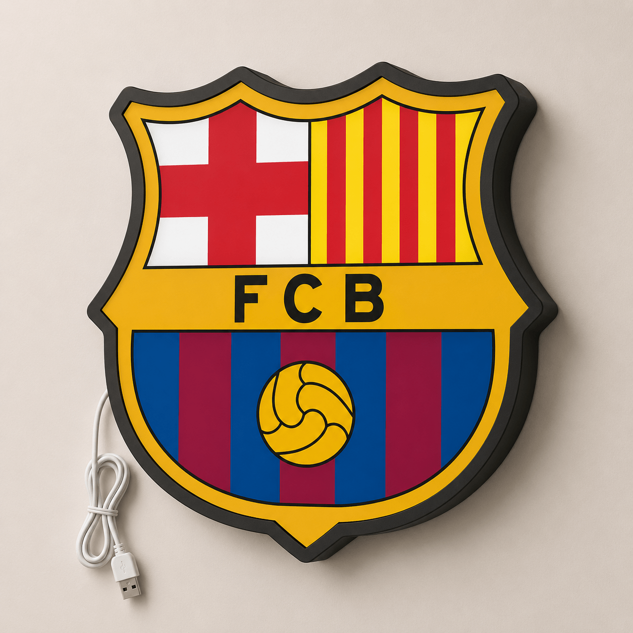 FC Barcelona LED Sign - Sign Guy